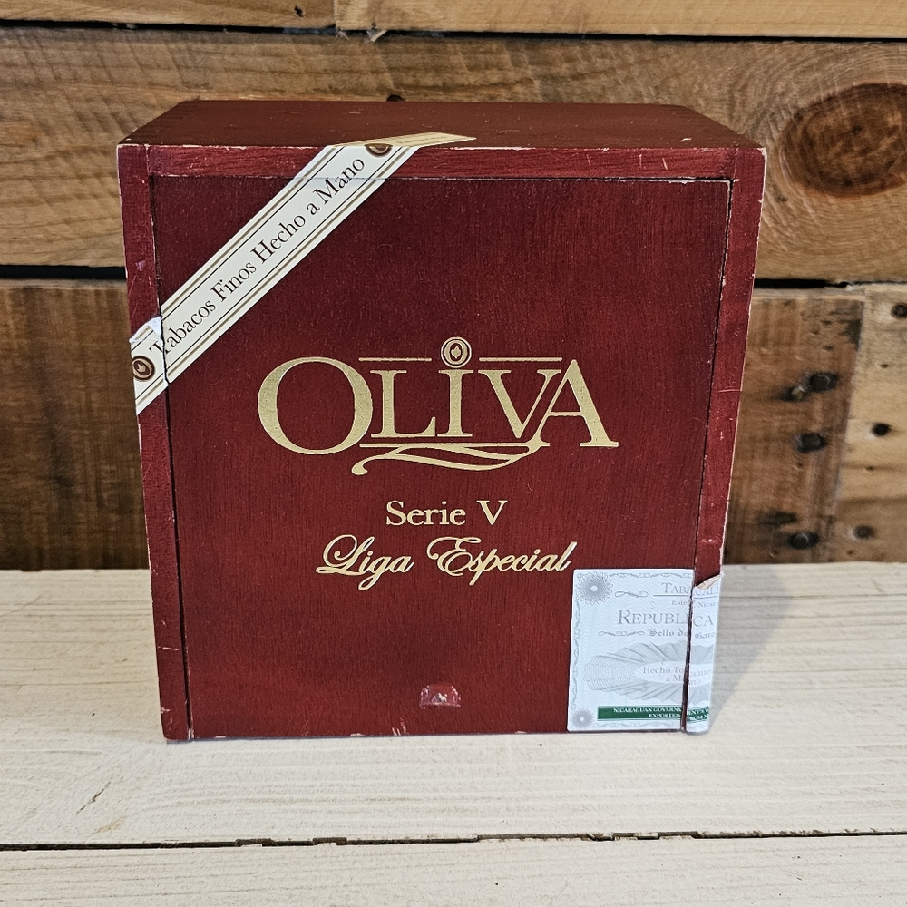 Set of Three wooden Nicaraguan cigar boxes - Picture 3 of 16